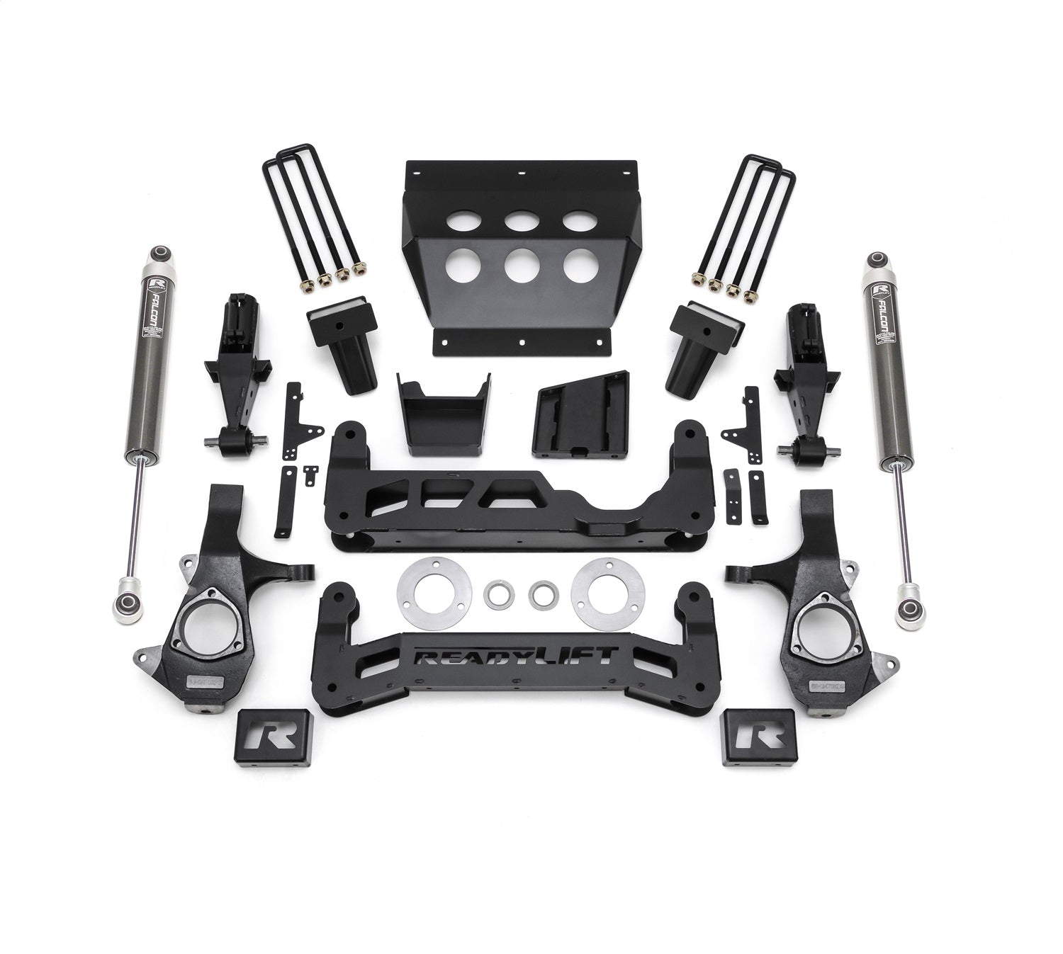 ReadyLift Big Lift Kit w/Shocks 7 in. - 44-34710