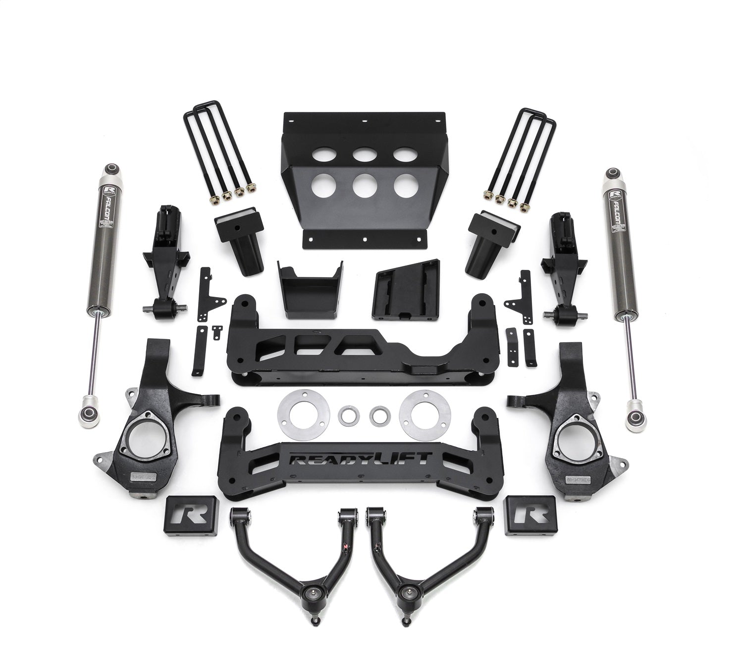 ReadyLift Big Lift Kit w/Shocks 7 in. - 44-34720