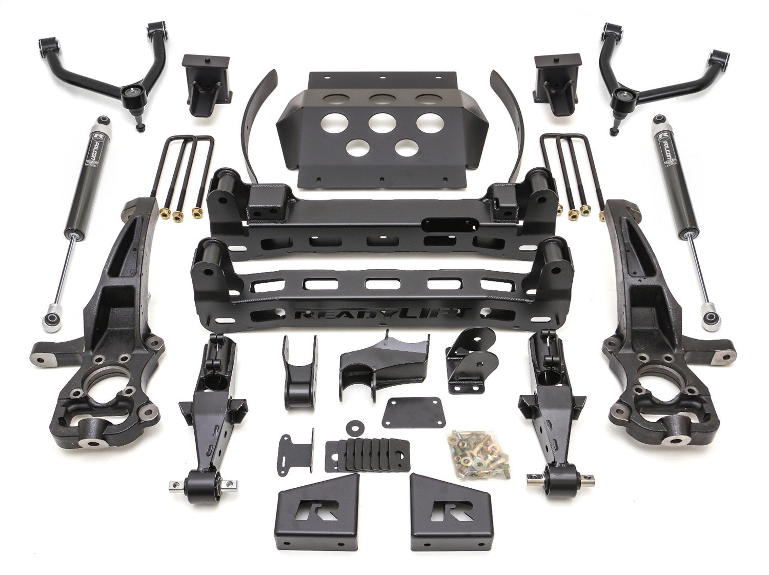 ReadyLift Big Lift Kit w/Shocks 8 in. - 44-39800