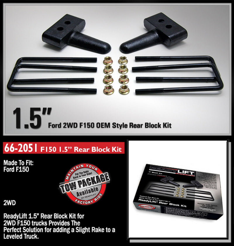 ReadyLift Rear Block Kit 1.5 in. - 66-2051