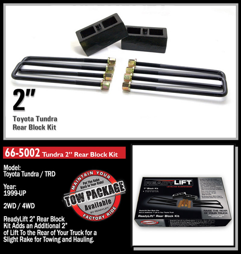 ReadyLift Rear Block Kit 2 in. - 66-5002