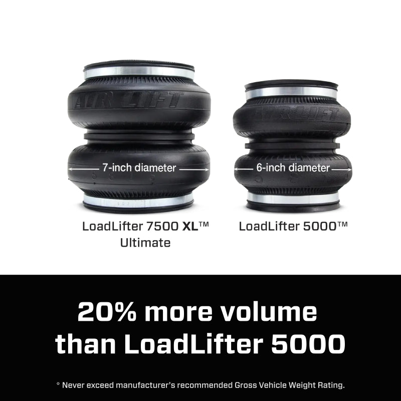 Air Lift LoadLifter 7500XL Ultimate for 03-17 Ram 3500