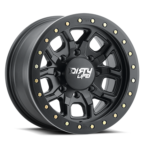 Dirty Life Race Wheels DT-1 9303 Satin Black 17X9 8-170 -12Mm 130.8Mm