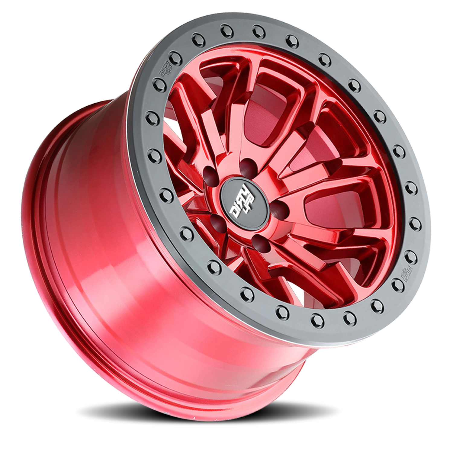 Dirty Life Race Wheels DT-1 9303 Crimson Candy Red 17X9 5-127 -12Mm 78.1Mm