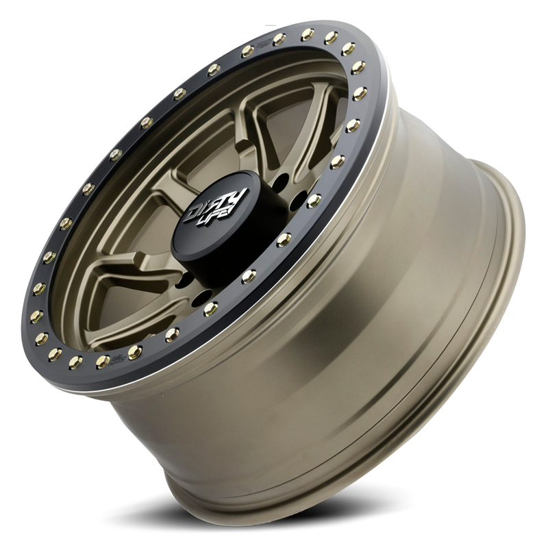 Dirty Life Race Wheels DT-2 9304 Satin Gold 17X9 6-139.7 -12Mm 106Mm