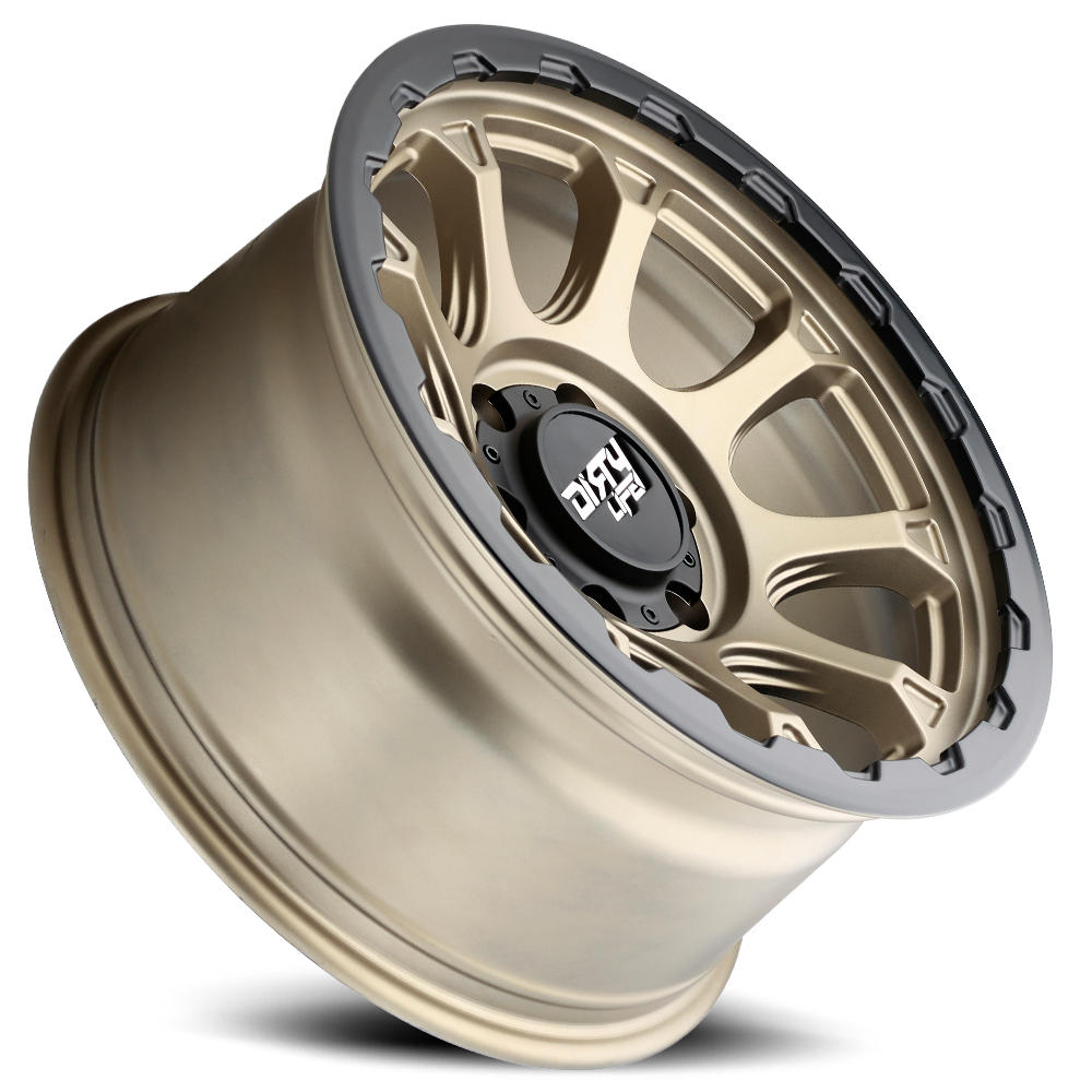 Dirty Life Race Wheels Drifter 9307 Matte Gold 17X8.5 5-127 -6Mm 78.1Mm