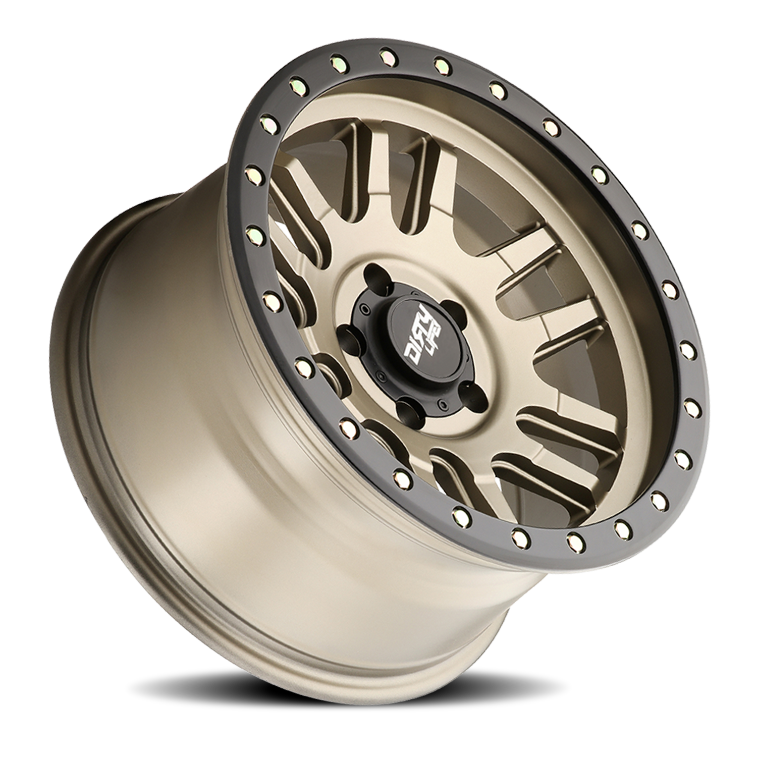 Dirty Life Race Wheels Canyon Pro 9309 Satin Gold 17X9 5-127 -38Mm 71.5Mm