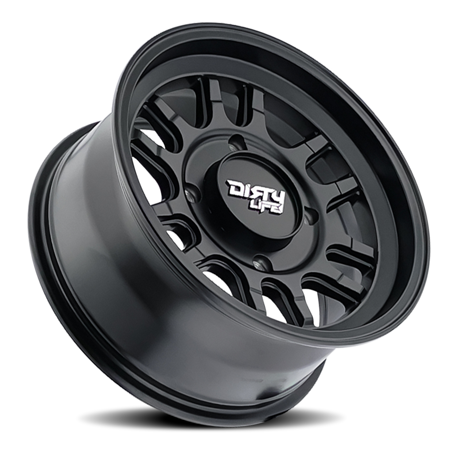 Dirty Life Race Wheels Canyon Sport Sxs 9310S Matte Black 14X7 4-156 13Mm 131.1Mm
