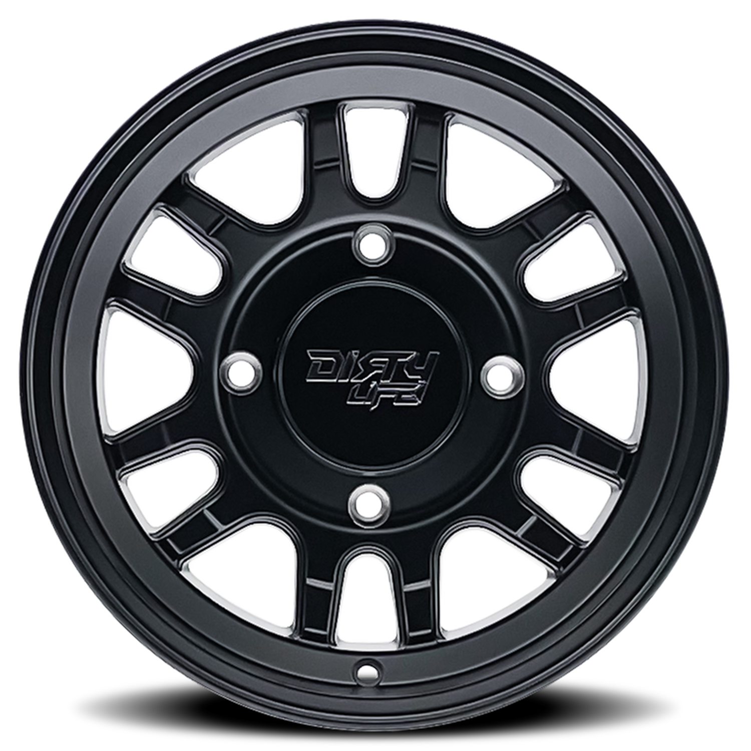 Dirty Life Race Wheels Canyon Sport Sxs 9310S Matte Black 14X7 4-156 13Mm 131.1Mm