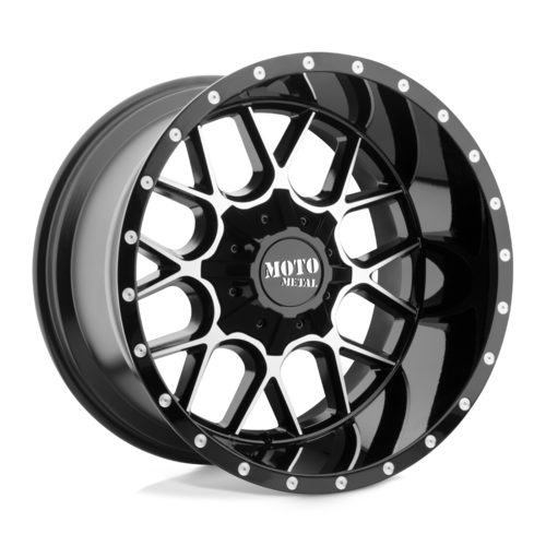 MO986 20X12 6X135/5.5 G-BLK MACH -44MM