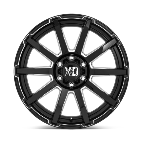 XD847 18X9 5X5.0 G-BLK MILL 12MM