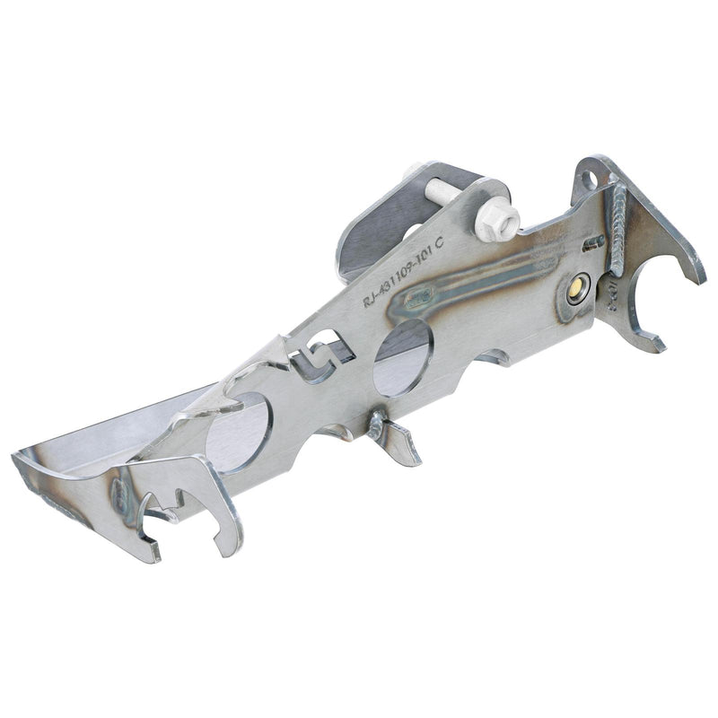 Currectlync Wrangler JK High Steer Front Trac Bar Relocation And Ram Assist Steering Mount Axle Bracket RockJock 4x4