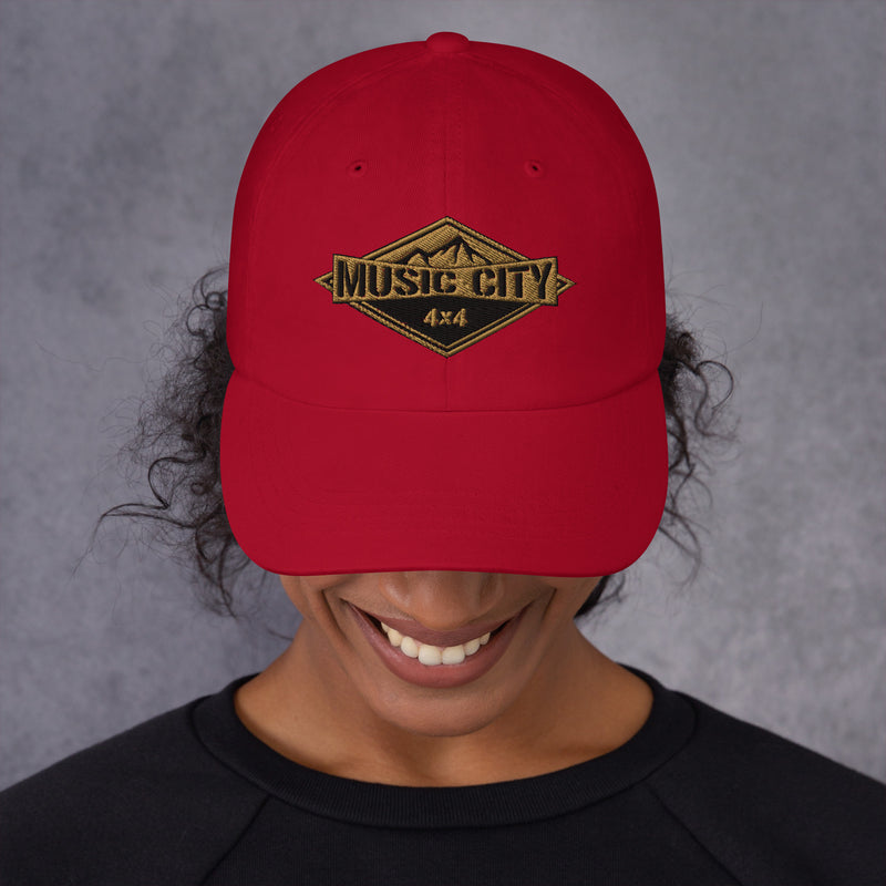MC4x4 O.G. Gold Logo Hat