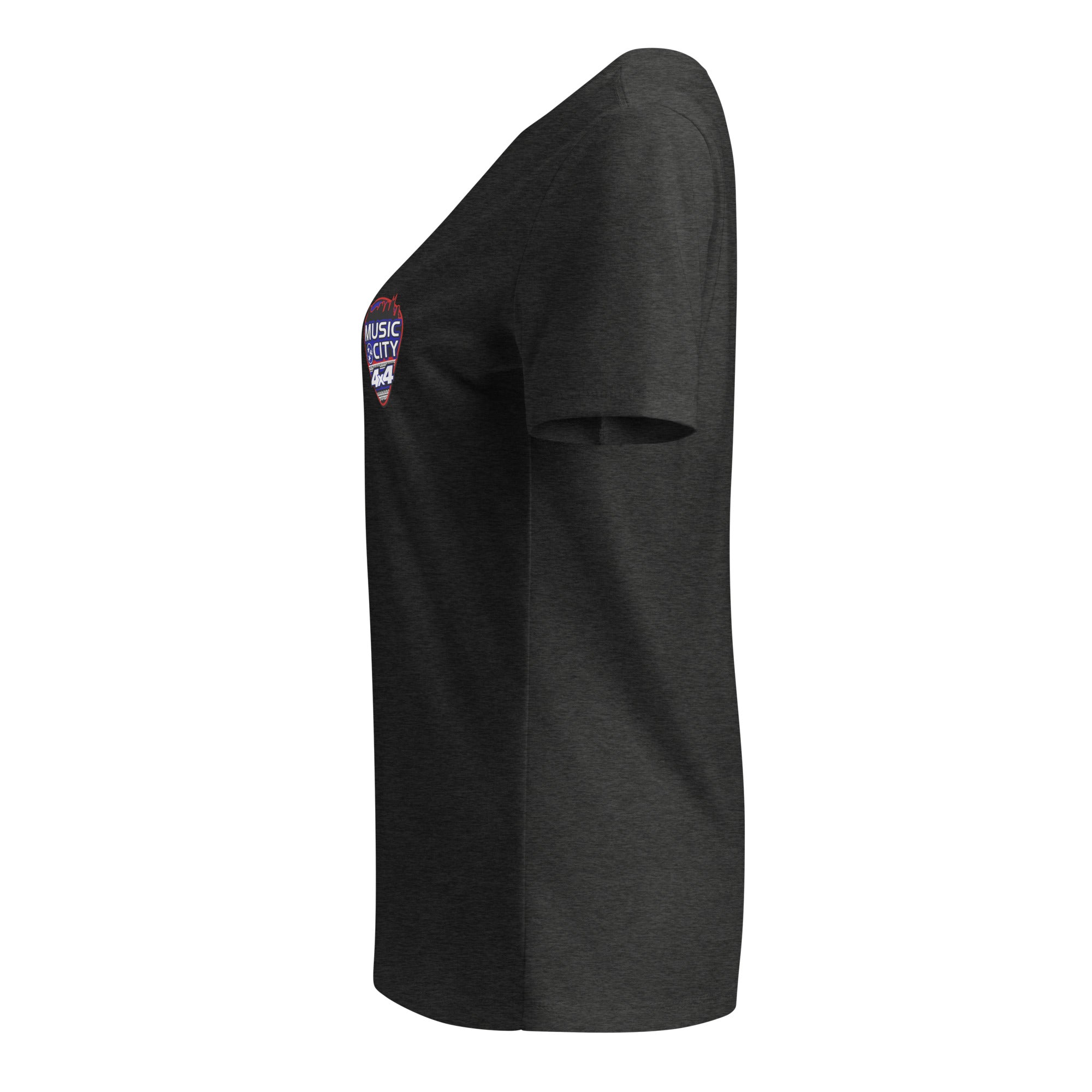 MC4x4 Logo Women's V-Neck Shirt