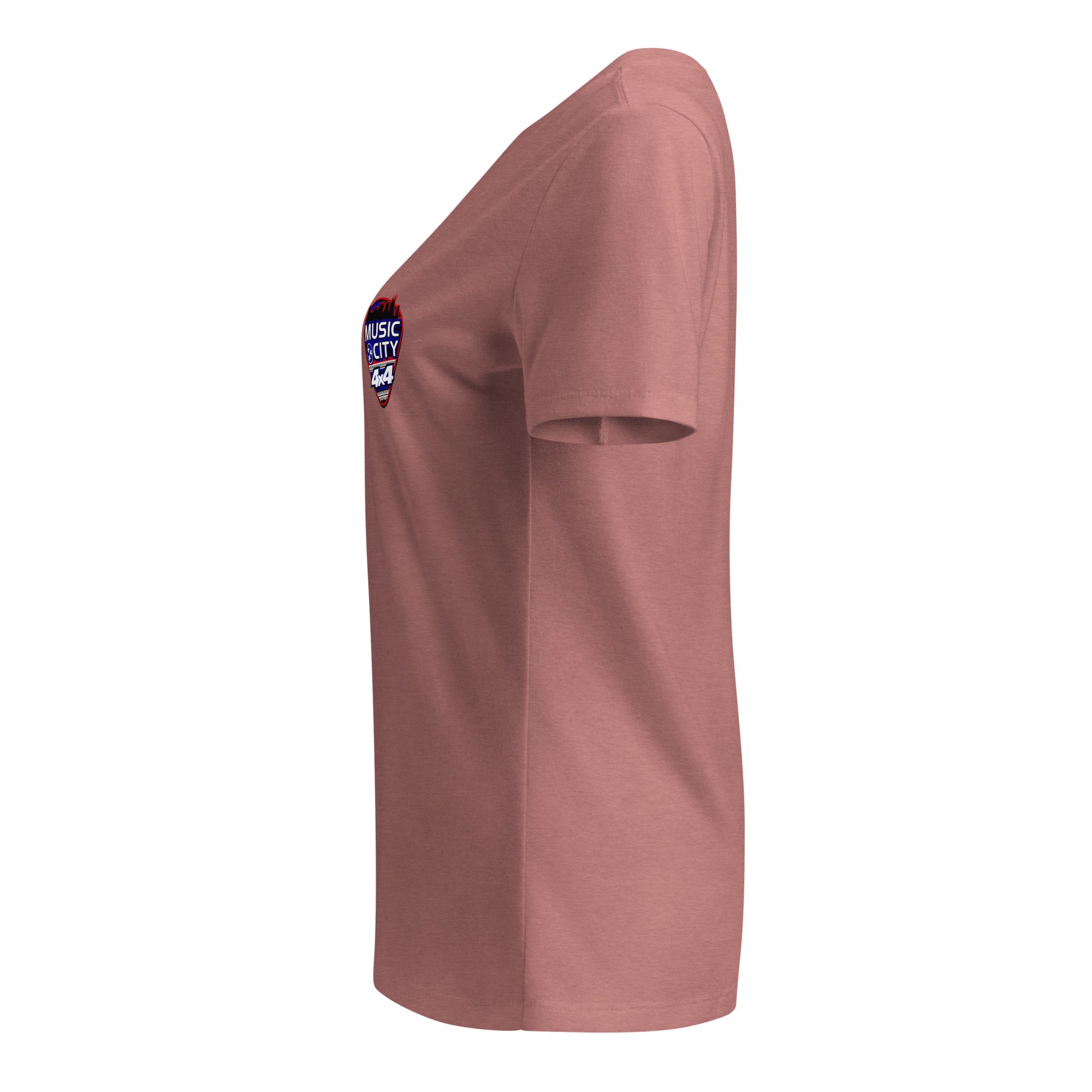 MC4x4 Logo Women's V-Neck Shirt
