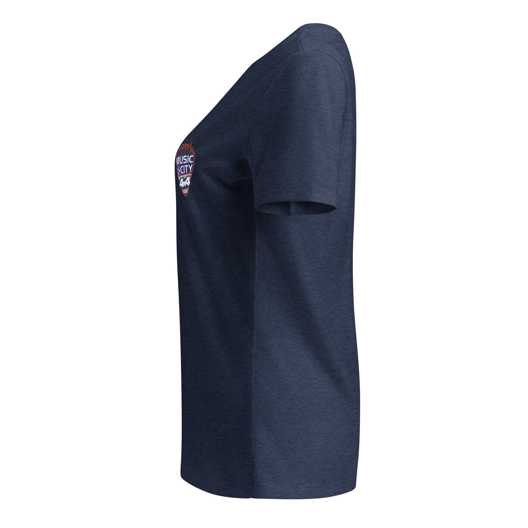 MC4x4 Logo Women's V-Neck Shirt