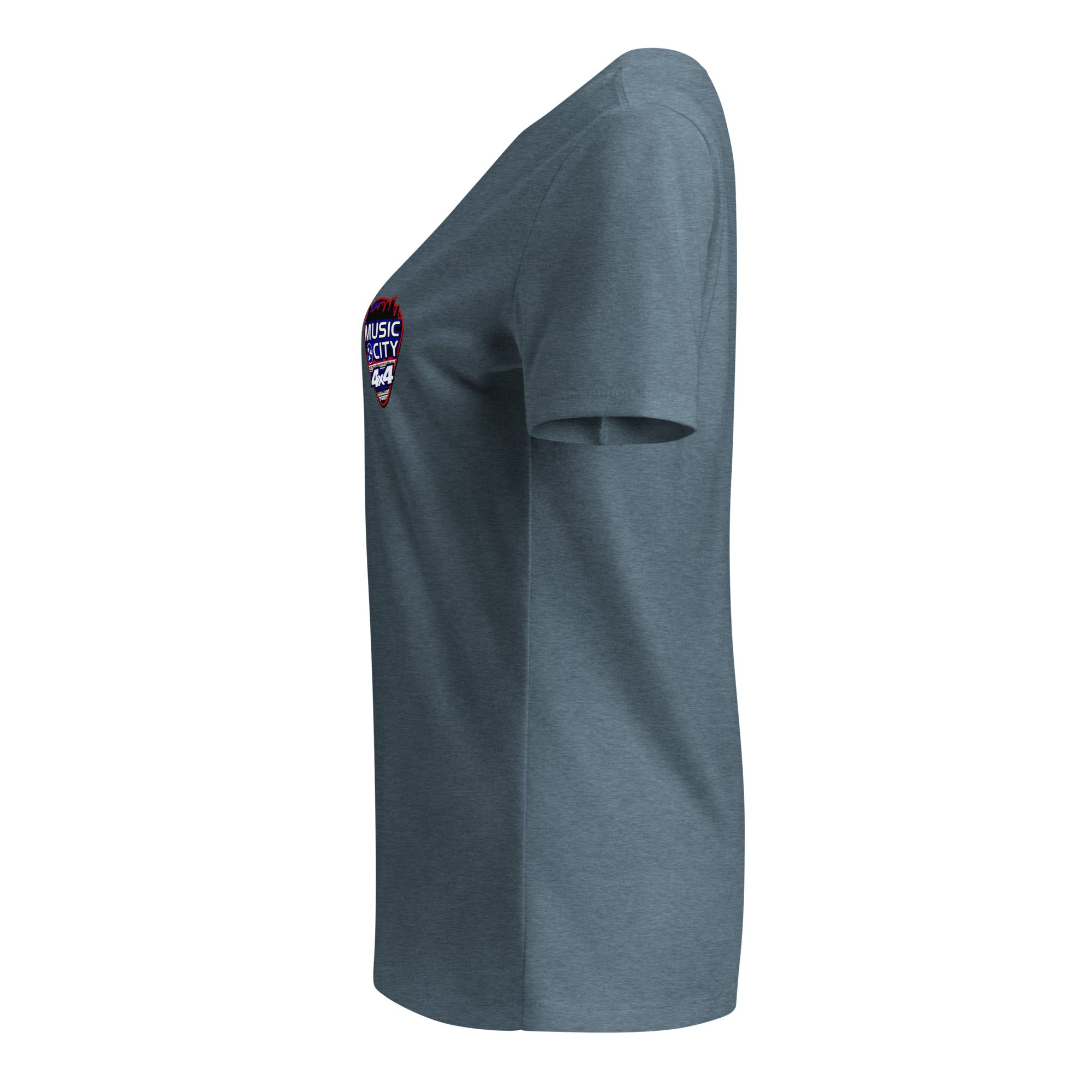 MC4x4 Logo Women's V-Neck Shirt