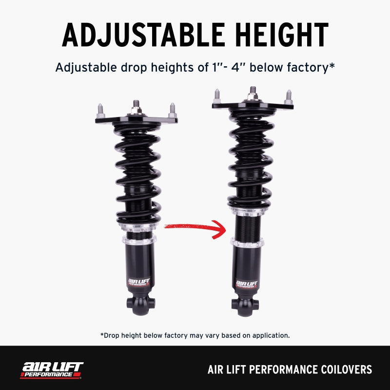 Air Lift Performance 05-14 Ford Mustang S197 Coilover Kit