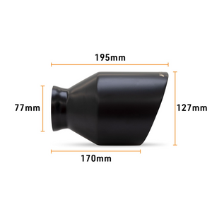Mishimoto 15-23 Dodge Charger/Challenger Muffler Tip Pair - 5in - Black