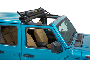 Jeep Wrangler Soft Top Sunrider for Hardtop For Jeep 2020-2024 Gladiator/2018-2024 Wrangler JL 2DR/4DR Black Premium Twill Bestop