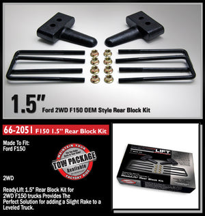 ReadyLift Rear Block Kit 1.5 in. - 66-2051