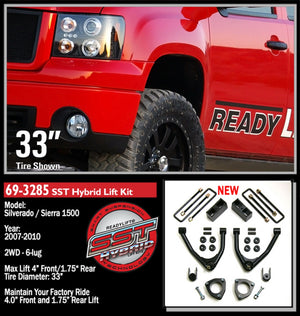 ReadyLift SST® Lift Kit 1.75 in.;4 in. - 69-3285