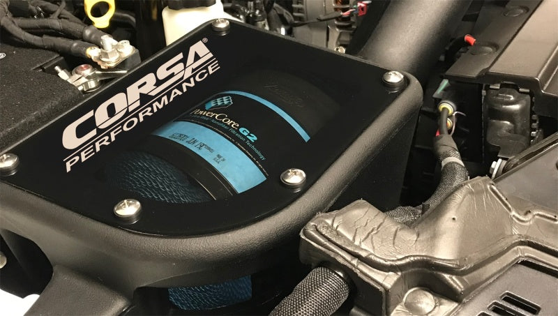 Corsa 2018-2025 Jeep Wrangler JL 3.6L V6 Cold Air Intake with Powercore Filter