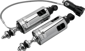 Progressive 00-17 Harley Softail 422 Series Shocks w/RAP - Chrome