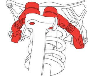 SPC Performance Audi Q5 Upper Control Arm Kit