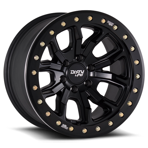 Dirty Life Race Wheels DT-1 9303 Satin Black 20X9 6-135 12Mm 87.1Mm