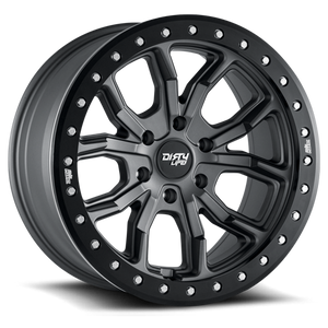 Dirty Life Race Wheels DT-1 9303 Satin Gunmetal 17X9 5-114.3 -12Mm 72.6Mm
