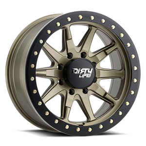 Dirty Life Race Wheels DT-2 9304 Satin Gold 17X9 8-170 -12Mm 130.8Mm