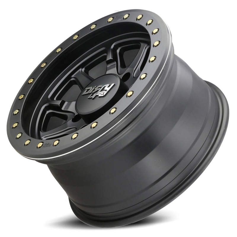 Dirty Life Race Wheels DT-2 9304 Satin Black 17X9 5-127 -12Mm 78.1Mm