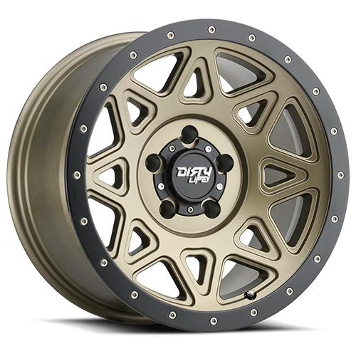 Dirty Life Race Wheels Theory 9305 Matte Gold 20X9 6-135 0Mm 87.1Mm