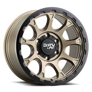 Dirty Life Race Wheels Drifter 9307 Matte Gold 17X8.5 5-127 -6Mm 78.1Mm