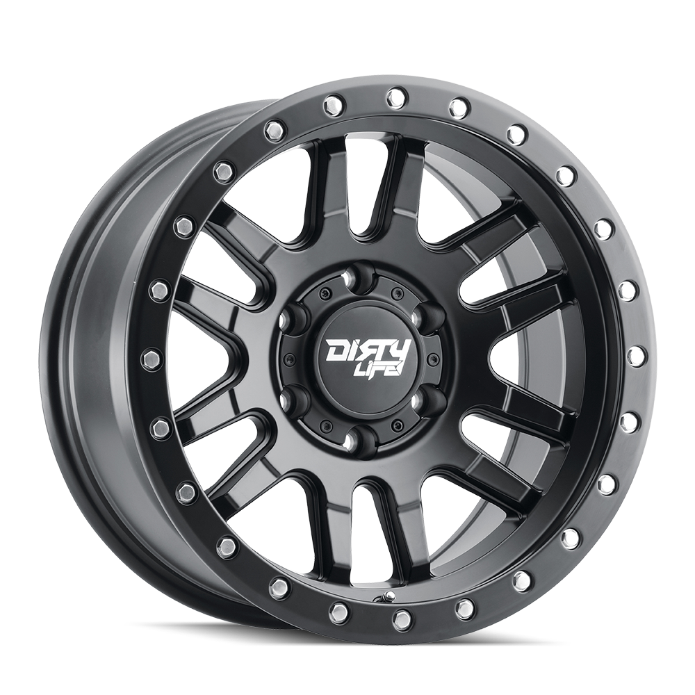 Dirty Life Race Wheels Canyon Pro 9309 Satin Black 17X9 5-150 0Mm 110Mm