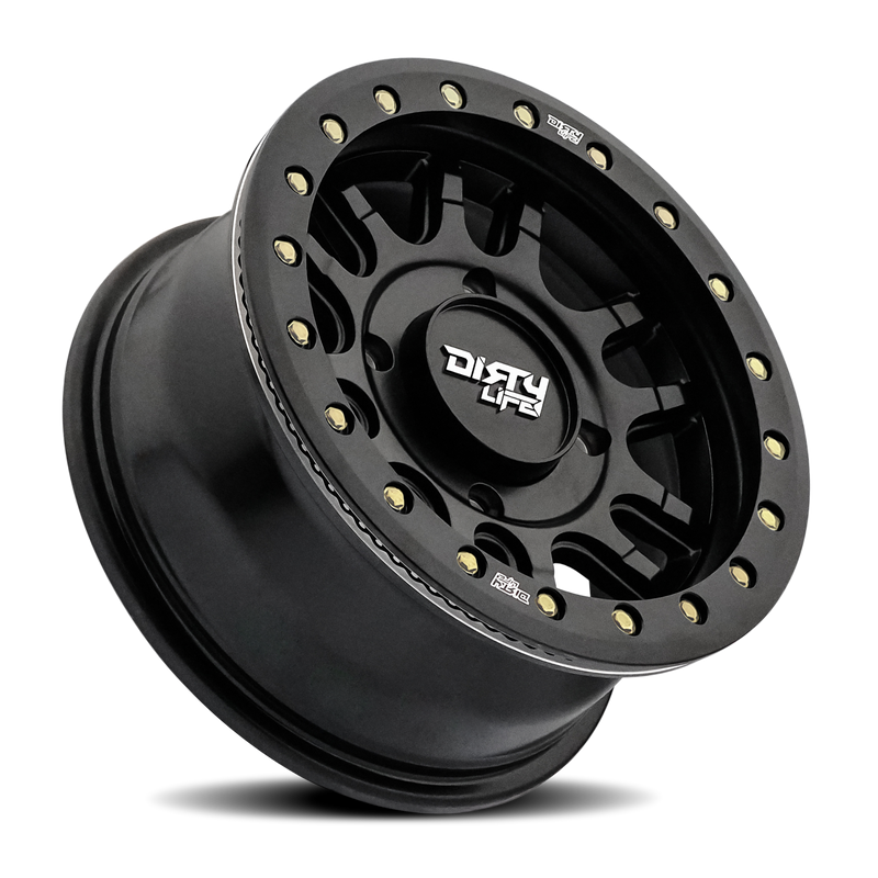 Dirty Life Race Wheels Canyon Pro Sxs 9309R Matte Black 15X7 4-156 13Mm 131.1Mm