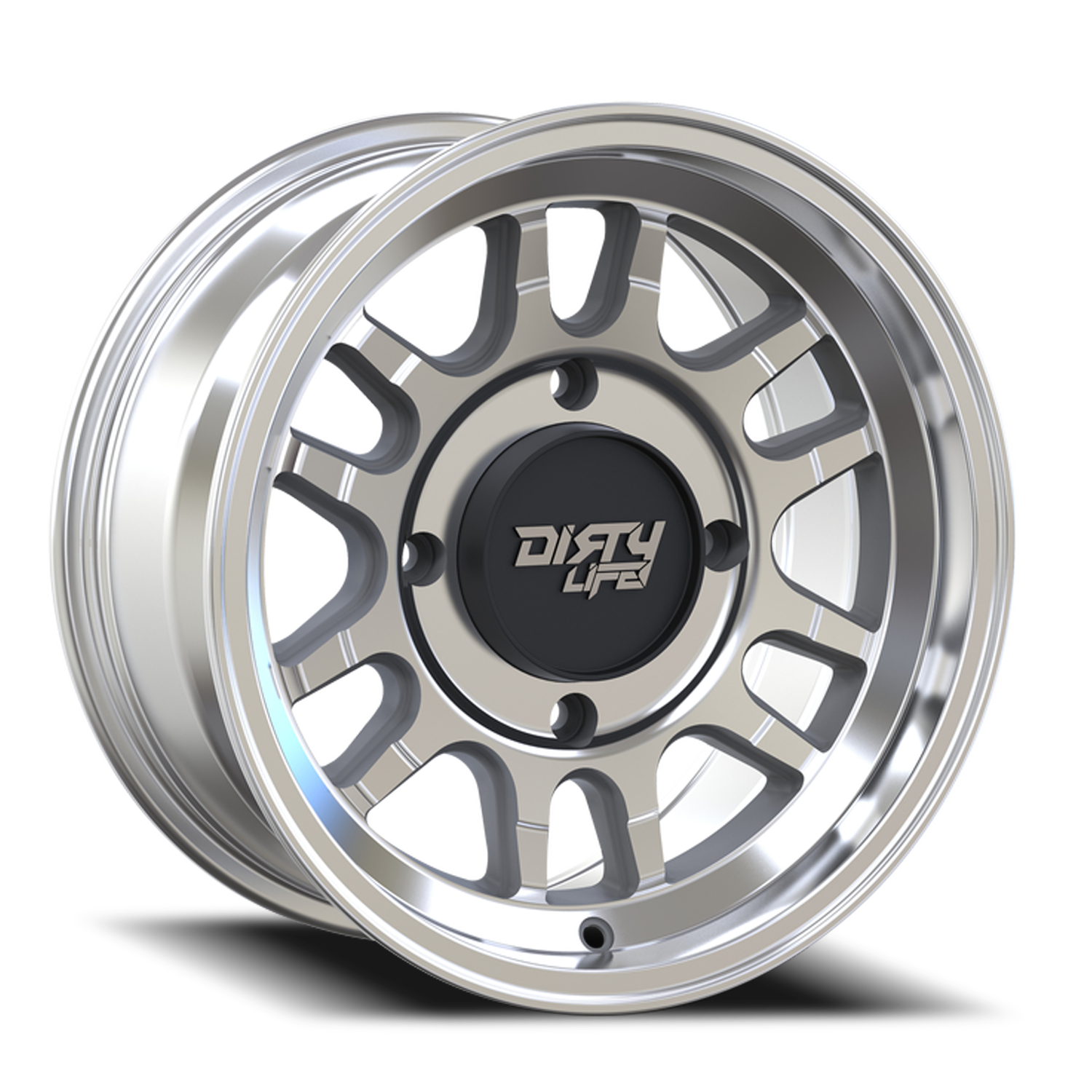 Dirty Life Race Wheels Canyon Sport Sxs 9310S Machined 15X7 4-156 13Mm 131.1Mm