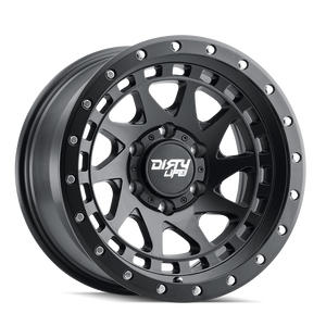 Dirty Life Race Wheels Enigma Pro 9311 Matte Black 17X9 6-135 -12Mm 87.1Mm