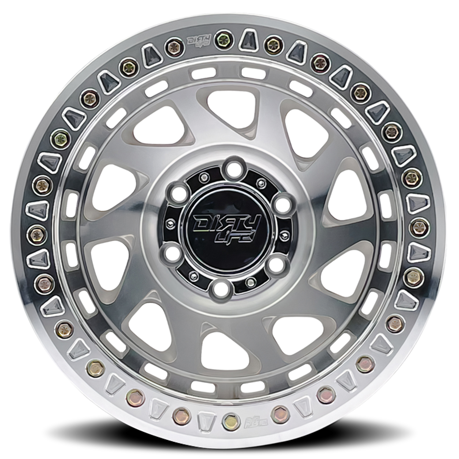 Dirty Life Race Wheels Enigma Race 9313 Machined 17X9 5-127 -38Mm 78.1Mm
