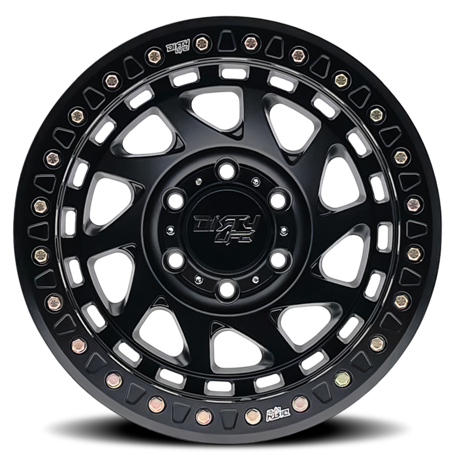 Dirty Life Race Wheels Enigma Race 9313 Matte Black 17X9 5-127 -12Mm 78.1Mm