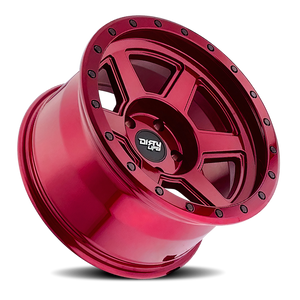Dirty Life Race Wheels Compound 9315 Crimson Candy Red 20X9 6-139.7 -12Mm 106Mm
