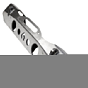 Bare Steel Nighthawk Front Bumper with Aluminum Skid for JK, JL, and JT - Bare Steel Artec Industries