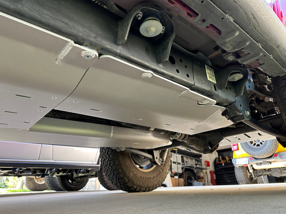 JLU Magnaflow Exhaust Skid - 4 Door 392 Hemi Aluminum Artec Industries