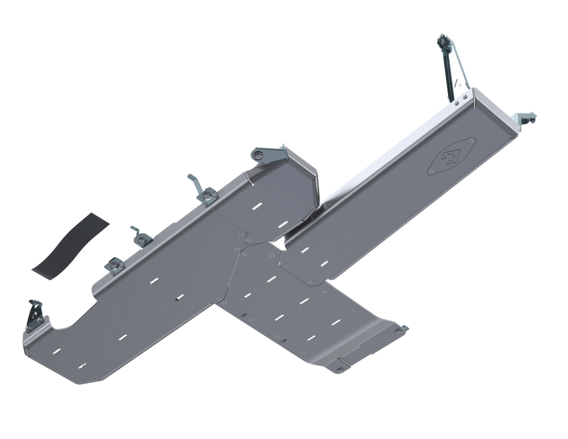 JL Full Bellypan With Oil Door - 2 Door 2.0L Aluminum 18-Present Artec Industries