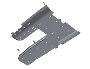 JLU T-Case/Fuel Skid/ DPF Only -  4 Door 3.0L Diesel Aluminum Artec Industries