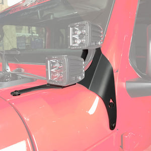 JL A-Pillar Dual LED Cube Light Mount - JL 392 / JT Mojave Artec Industries