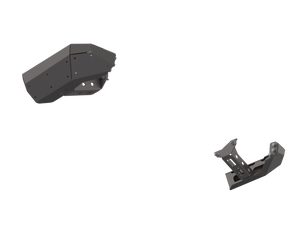 07-Up Jeep Wranger/Gladiator High Clearance Rear Bumper Corner Pods Boatside Cut Raw Steel