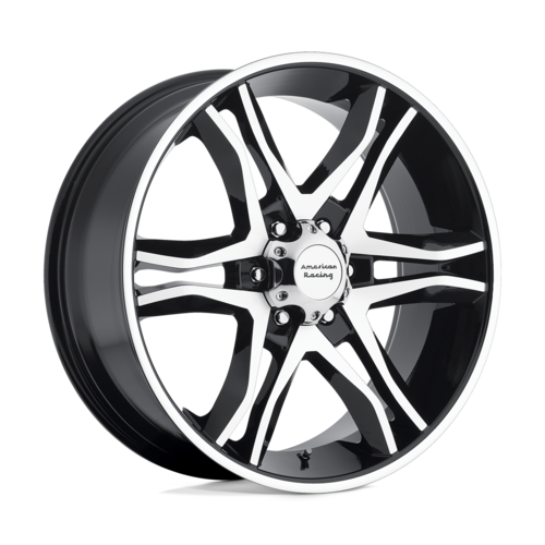 AR893 MAINLINE 16X8 6X5.5 G-BLK/MCH 0MM