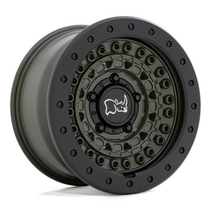 BARRICADE 17X8.5 6X5.5 112 OD-GRN-BK -18
